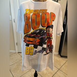 Betty Boop Black Logo T-Shirt